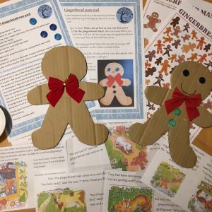 Gingerbread man activity pack