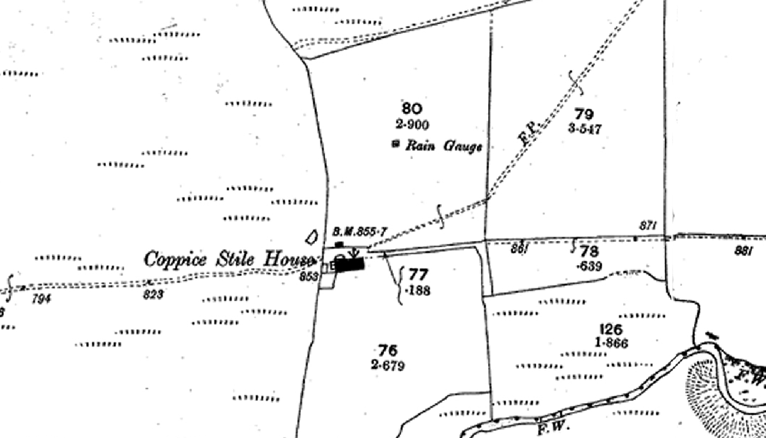 Coppice Stile Map